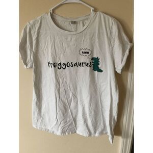 Preggosaurus Maternity T Shirt UK 12 US 8